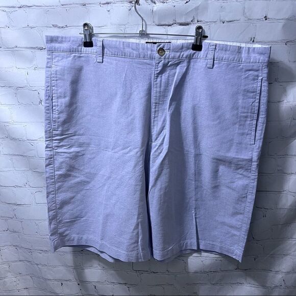 CHAPS Men’s Stretch Bermuda Oxford Shorts 40 - Picture 1 of 3